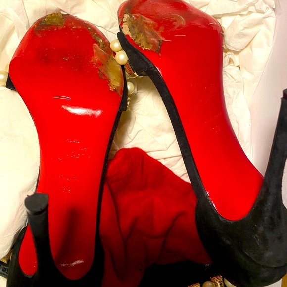 Christian Louboutin Tudor Ball Sandals - Picture 12 of 13